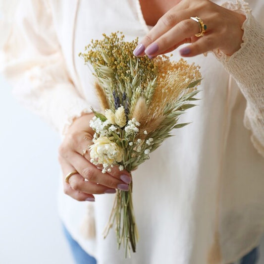 Mini Natural Dried Flower Posie