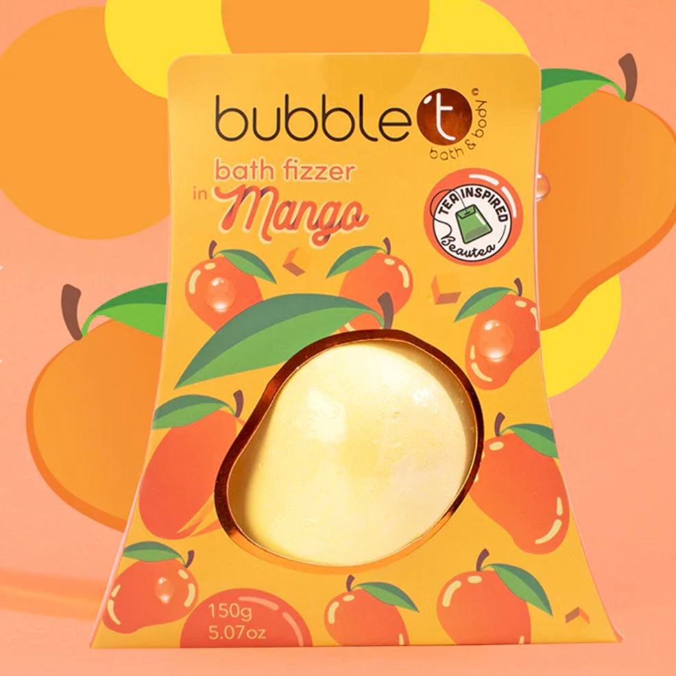 FRUITEA EDITION FIZZING MANGO BATH BOMB (150G)